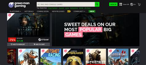 Is Green Man Gaming a safe and legit site for game .